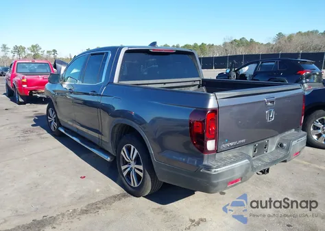 2017 Honda Ridgeline Rts z USA, uszkodzony, nr VIN 5FPYK2F45HB007338